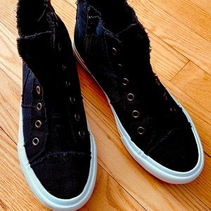 Canvas High Top Sneakers